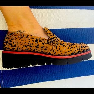 Rag & Bone Vibram New Platform loafer. Cheetah 8